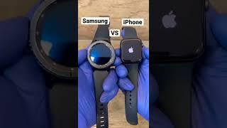 Samsung watch & Apple watch comparison #applewatch #samsungwatch3 #smartwatch #watchcommunity