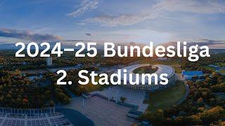 2024–25 Bundesliga 2. Stadiums