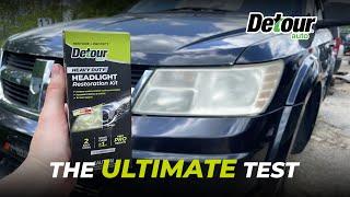 ULTIMATE Headlight Rescue: Detour Auto's New Heavy Duty Headlight Restoration Kit