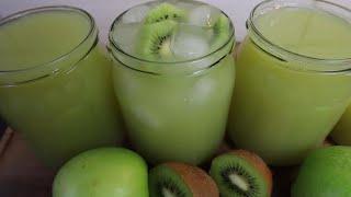 KIWI APPLE GINGER JUICE | HEALTHY JUICE | MOST REFRESHING DRINK