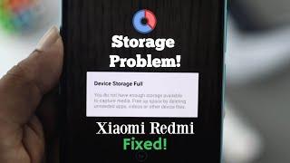 Xiaomi Redmi: Storage Space Running Out Issue Fixed!