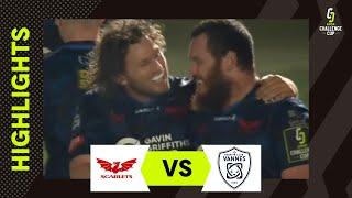 Instant Highlights - Scarlets Rugby v RC Vannes Round 4 | EPCR Challenge Cup 2024/25