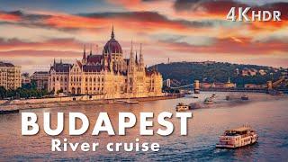 Budapest Danube River Cruise - City Highlights | 4K Tour