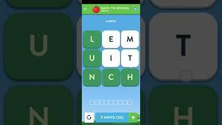 Wordbrain 2 BACK TO SCHOOL Event DAY 6 [September 7 2024] | Wordbrain Answers