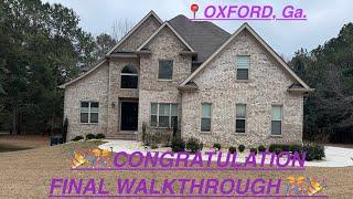 CONGRATULATIONS Help me Congratulate my clients from YouTube on there beautiful Oxford, Ga home.