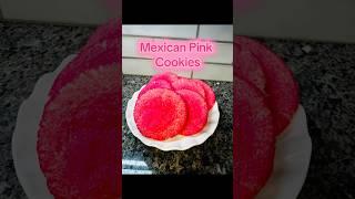 Mexican Pink Cookies #recipe #viral #baking #dessert #foodie #magic #cookies #cincodemayo #mexican