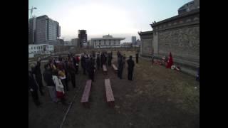 Anzac Dawn Service Last Post Mongolia 2013