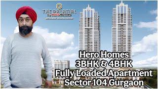 The Palatial by Hero Homes | Sector-104 Dwarka Expressway Gurgaon | 3 & 4 BHK Apartment | 9319502014