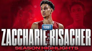 Zaccharie Risacher Season Highlights | Offense & Defense | 2024 NBA Draft