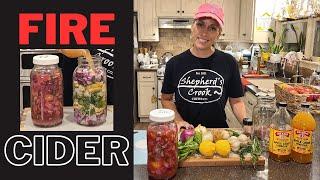 Making FIRE CIDER ~ Immune BOOSTING ~Cold & Flu Season is here EASY Step by Step Directions