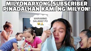 MILYONARYONG SUBSCRIBER PINADALHAN KAMI NG MILYON