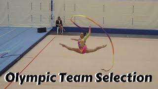 Rhythmic Gymnastics Senior Australian Olympic Team Selection | My Competition Highlights