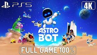 Astro Bot - Full Game 100% Longplay Walkthrough 4K 60FPS