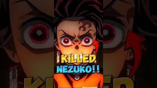 When Tanjiro Was Forced to Kill Nezuko!#demonslayer