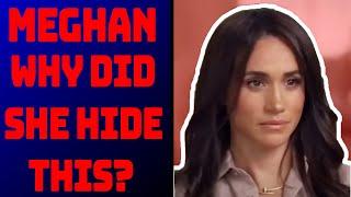 HIDING THIS? WHY WOULD MEGHAN DO THIS? LATEST #meghan #meghanmarklenews #royal