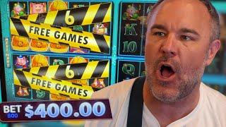 Monster $400 Bet Delivers Epic Double FREE GAMES Bonus