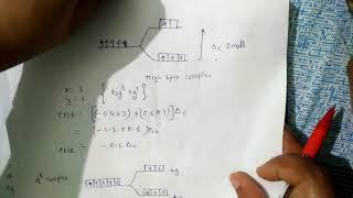 Calculation of Crystal field stabilization energy (CFSE) for octahedral complexes