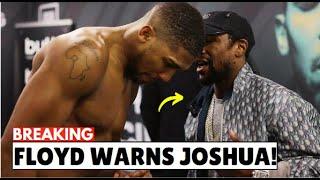 1HOUR AGO! Mayweather to Joshua “Think Twice Before Fighting Dubois”