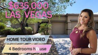 Las Vegas  3 Car Garage Home in Stallion Mountain 4 Bedrooms Home