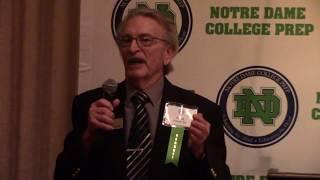 Notre Dame College Prep 2017 Hall of Honor video part 1