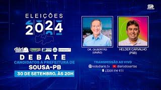 DEBATE COM OS CANDIDATOS A PREFEITO DE SOUSA - 30/09/2024