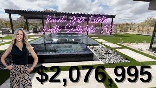 Scottsdale Arizona- NEW Home w/ INSANE POOL | Ranch Gate Estates | FULL TOUR