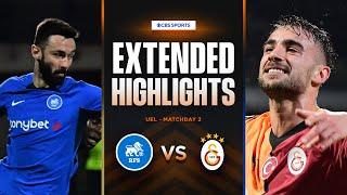 RFS vs. Galatasaray: Extended Highlights | UEL League Phase MD 2 | CBS Sports Golazo - Europe