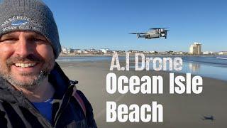 A.I Surf Drone teaser clip at Ocean Isle Beach