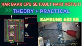Samsung A53 5G Dead Solution | Fault Finding With Schematic Diagram | Mobitech Institute