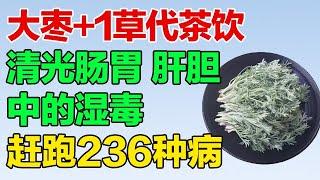 肝胆湿热重、全是毒，大枣和这个草一起代茶饮，清光肠胃、肝胆中的湿毒【养生有道2024】