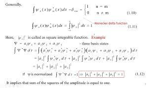 Quantum Mechanics made simple-notes .1 Interpretation (Physical significance) of wave function