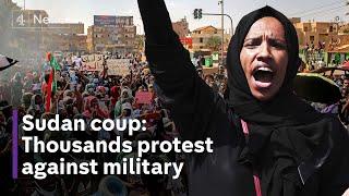 Sudan: Nationwide pro-democracy protests take place against the military coup