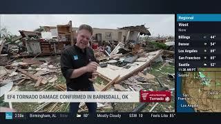 Justin Michaels Reports: Barnsdall, OK Is The Latest Community Cleaning Up After A Major Tornado