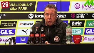 PRESSEKONFERENZ I 20. Spieltag I Borussia Dortmund II vs. SV Wehen Wiesbaden I 3.Liga