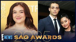 Anna Cathcart Shares Love Advice From Noah Centineo & Lana Condor | SAG Awards 2025 | E! News