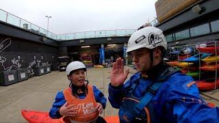 A 14 year old kayaker took me down the Olympic whitewater course!