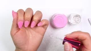 SNS 1. Dip Powder Nail Kit Color Manicure Instructions