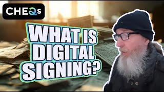 What is digital signing?