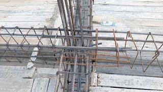 Beam and Column Junction Mistakes on Site - Extra Steel Rod Mistake