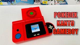 Gameboy Pokédex Kanto Custom Built Retro Console