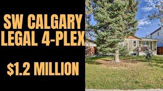 4-plex For Sale In Calgary - Perfect Investment Opportunity!