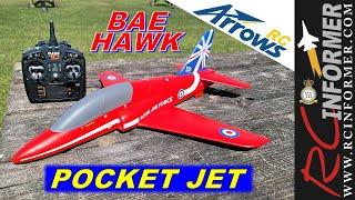 HOBBYZONE ARROWS RC BAE HAWK 50MM First Look fights By: RCINFORMER