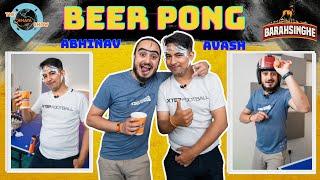 Avash Ghimire & Abhinav Joshi commentate Samaya beer pong | Barahsinghe