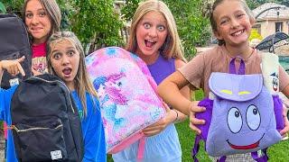 WHAT's IN our BACKPACKS!! BTS W/THE SHUMWAY SHOW