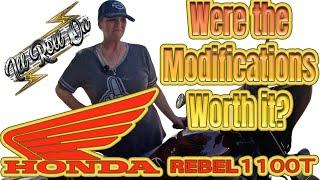 Were The Modifications to the Honda Rebel 1100T Worth it?