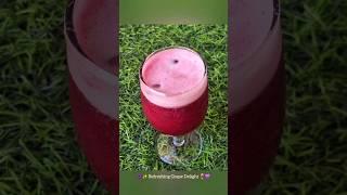  Refreshing Grape Delight | The Perfect Summer Drink  #shorts