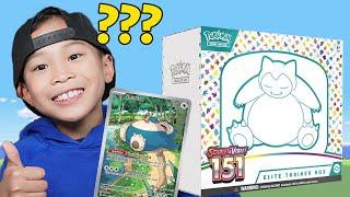 Kaven Opens Pokemon 151 Elite Trainer Box! What will he Pull!