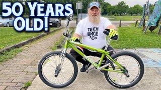 50 YEAR OLD BMX SHREDDER Dustin Reese Bike Check