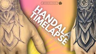 Tattooing Top Of Hand - Handala Timelapse Tattoo