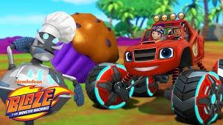 Blaze Shows Off His NEW Power Tires  | Blaze and the Monster Machines